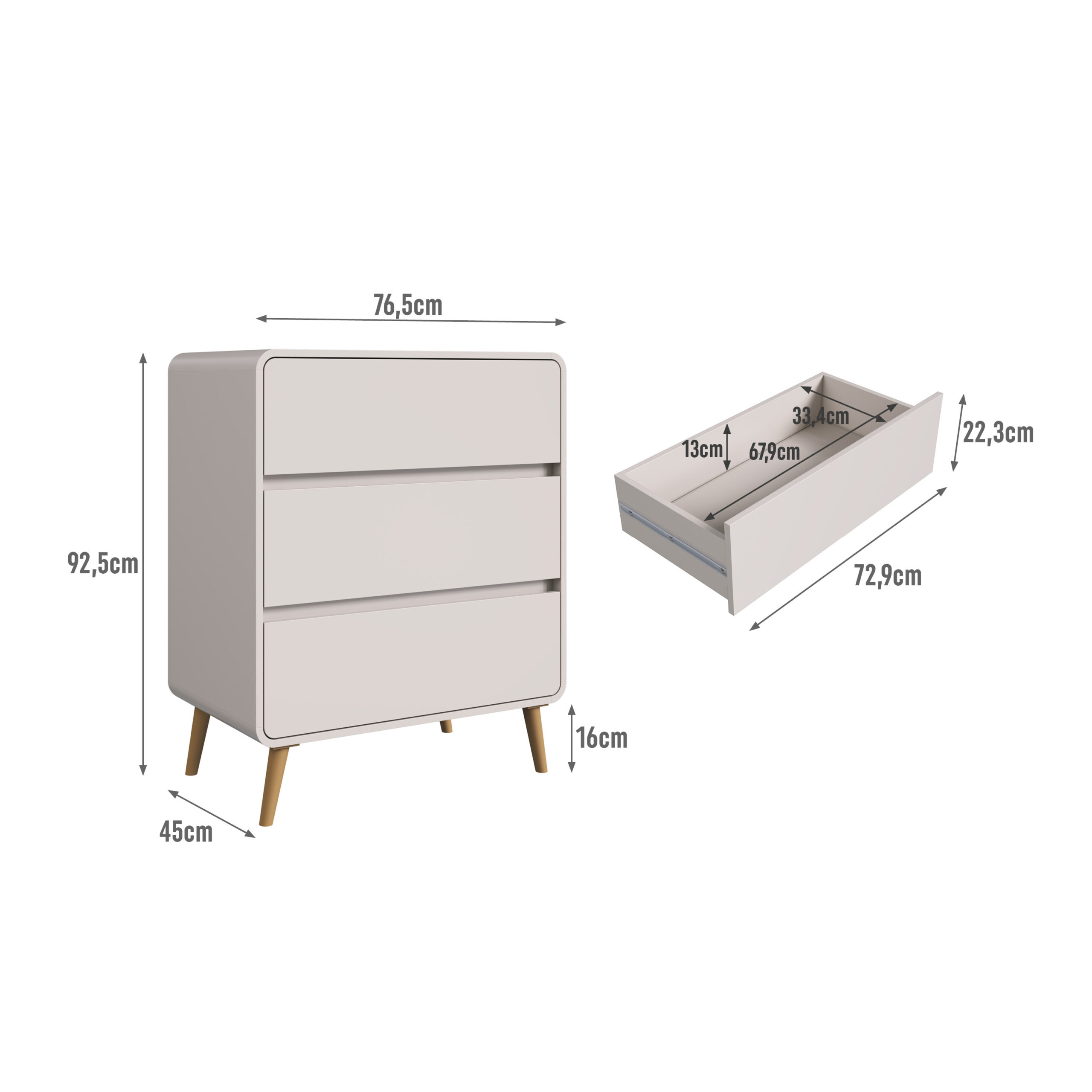 Cajonera Beige - Image 3